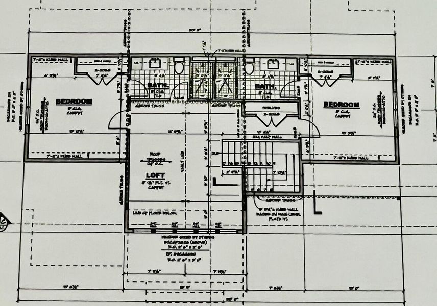 2D floor plan layout of this home in , Hanahan, SC (Image 5).