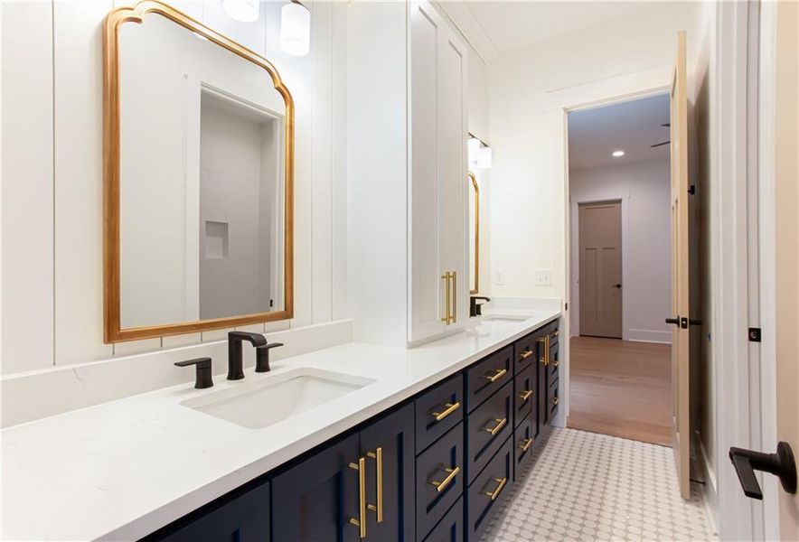 Furnished interior view inside a new home in , Acworth (Image 10).