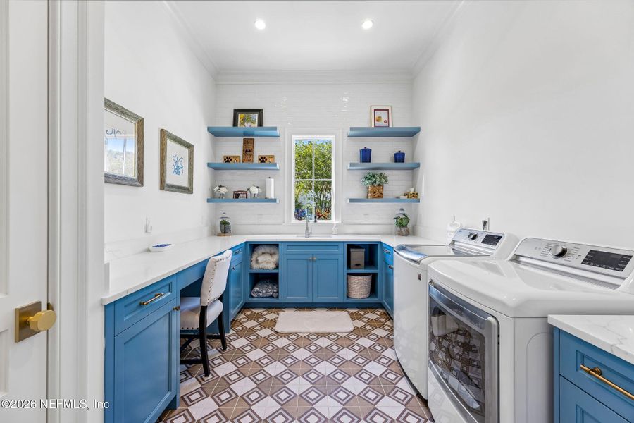 Furnished interior view inside a new home in , Jacksonville (Image 48).