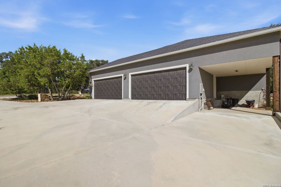 Exterior details and patio area of a home in , Bandera (Image 4). Exterior details and patio area of a home in , Bandera (Image 4).