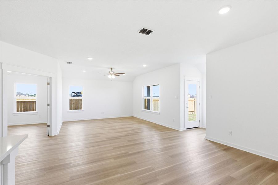 Spacious, unfurnished interior of a new home in Infinity Square, Kyle (Image 12).