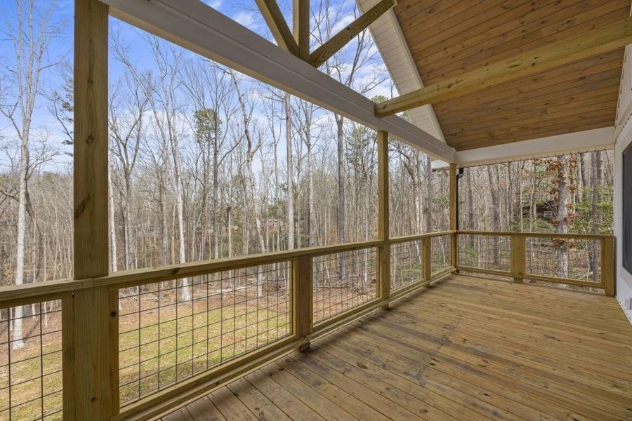 Exterior details and patio area of a home in , Lavonia (Image 20).