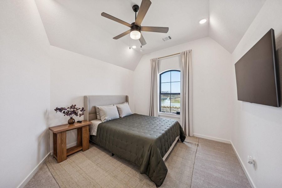 Bedroom #3 located on the 2nd floor.