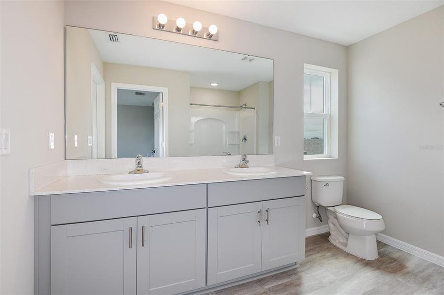 Furnished interior view inside a new home in Pasadena Ridge, Dade City (Image 3).