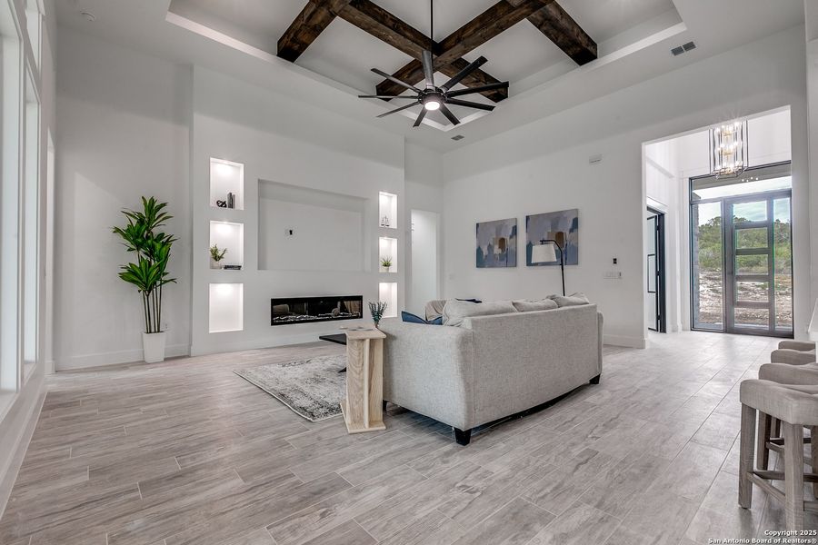 Furnished interior view inside a new home in , Mico (Image 4).