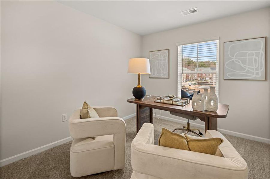 Furnished interior view inside a new home in The Collection at Walden Park, Jonesboro (Image 14).