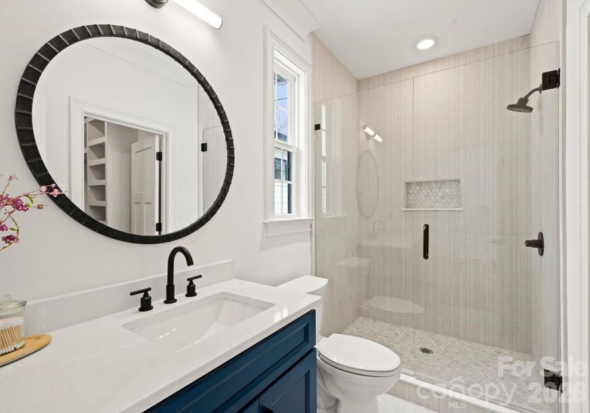 Furnished interior view inside a new home in , Charlotte (Image 38).