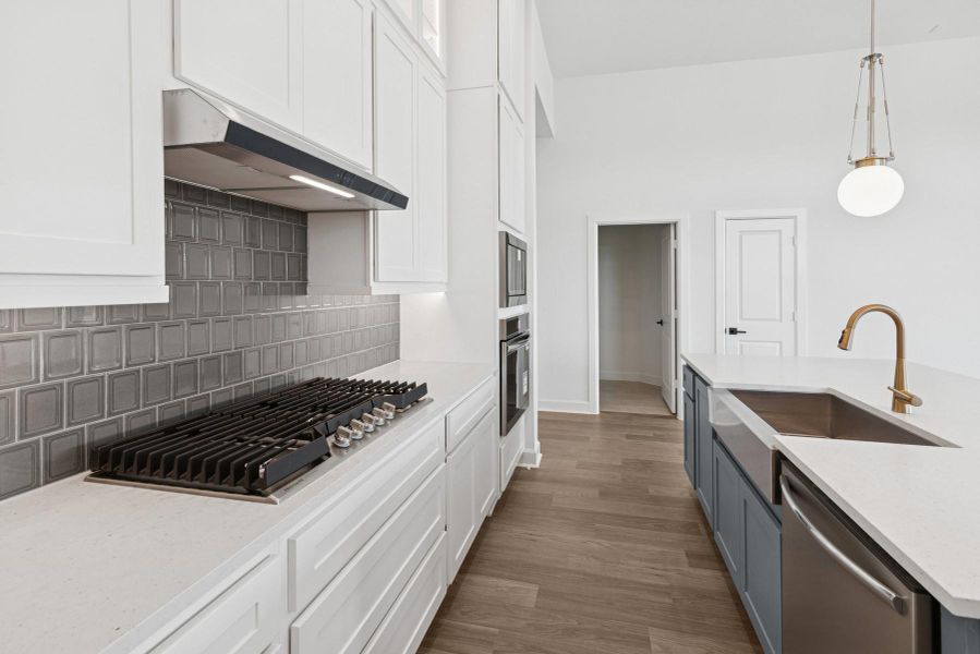 Furnished interior view inside a new home in Colton 45' Homesites, Todd Mission (Image 10). Furnished interior view inside a new home in Colton 45' Homesites, Todd Mission (Image 10).