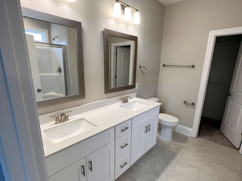 Representative furnished interior of a home built from the Carver by Caviness & Cates Communities in Maggie Way, Wendell (Image 9).