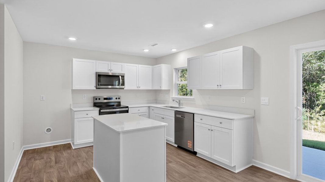 Furnished interior view inside a new home in Olive Branch, Clayton (Image 6). Furnished interior view inside a new home in Olive Branch, Clayton (Image 6).