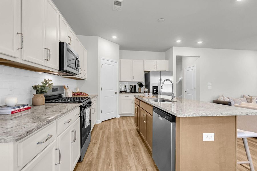 Furnished interior view inside a new home in Wildcat Chase, Summerville (Image 9).