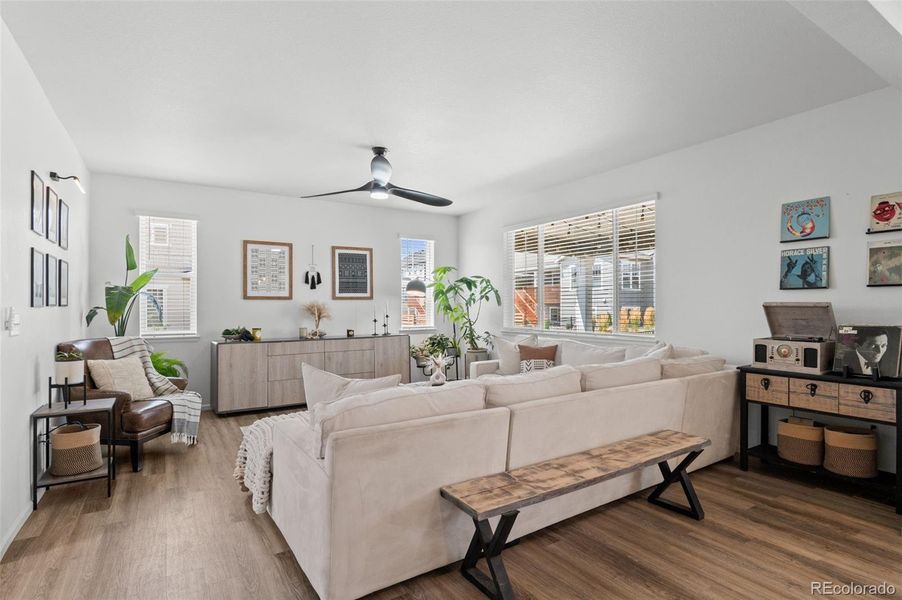 Furnished interior view inside a new home in , Aurora (Image 29).