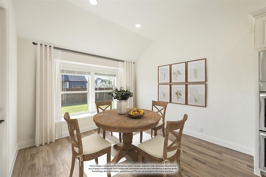 Furnished interior view inside a new home in Timberbrook 3B-4A, Justin (Image 16).
