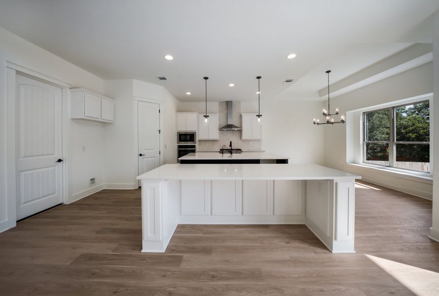 Representative furnished interior of a home built from the The Travis by Whitestone Custom Homes in Johnson Ranch, Bulverde (Image 11).
