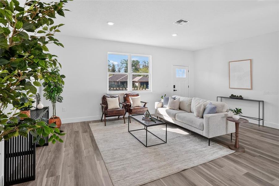Furnished interior view inside a new home in , Citrus Springs (Image 3).
