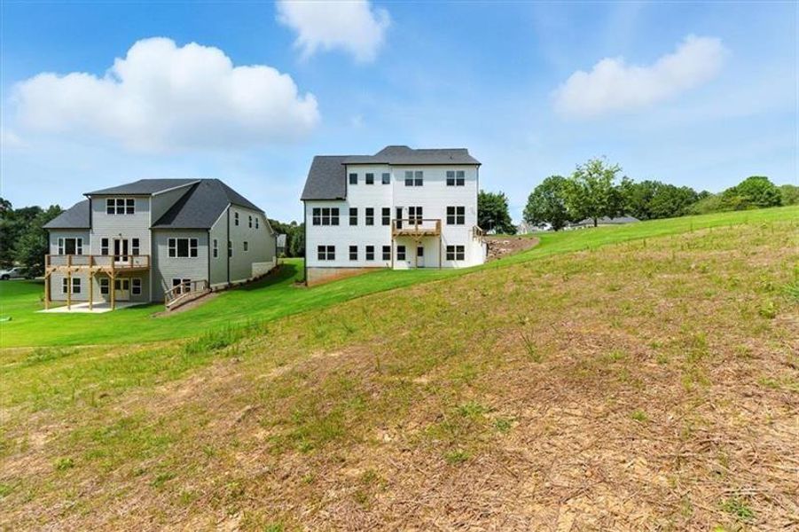 Exterior details and patio area of a home in , Rome (Image 27).