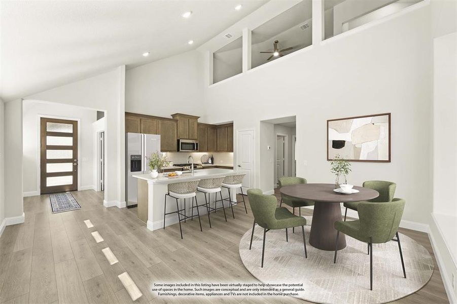 Furnished interior view inside a new home in Arcadia Trails Classic 60, Balch Springs (Image 7). Furnished interior view inside a new home in Arcadia Trails Classic 60, Balch Springs (Image 7).