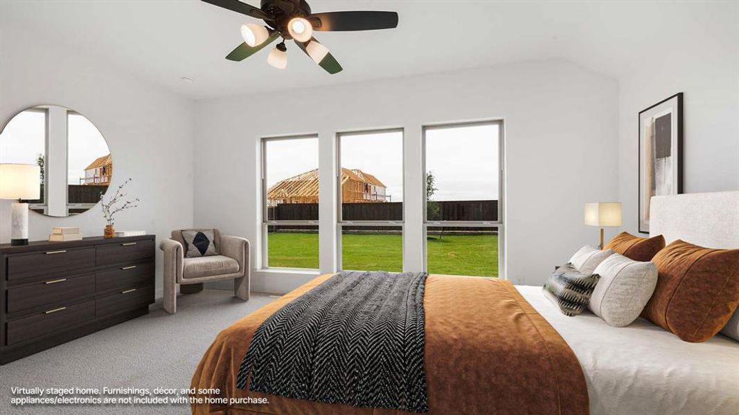 Furnished interior view inside a new home in Meraki, Forney (Image 5).