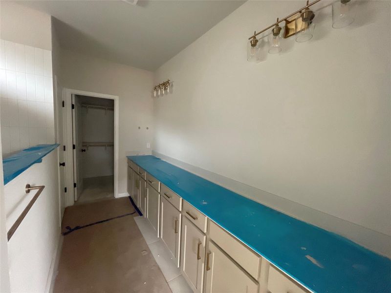 In-progress construction of a new home in Covered Bridge, Hutto, TX (Image 13).