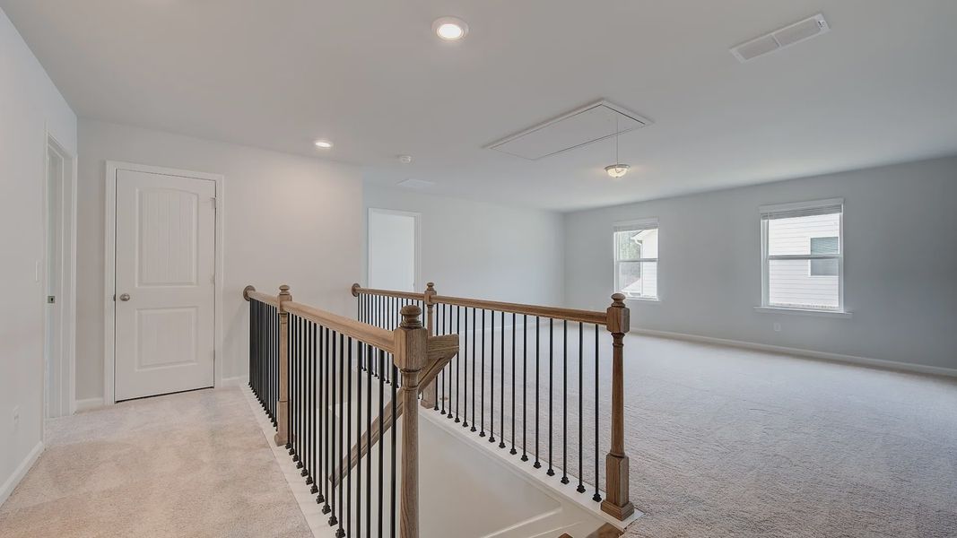 Furnished interior view inside a new home in Hamilton Lakes, Lawrenceville (Image 21). Furnished interior view inside a new home in Hamilton Lakes, Lawrenceville (Image 21).