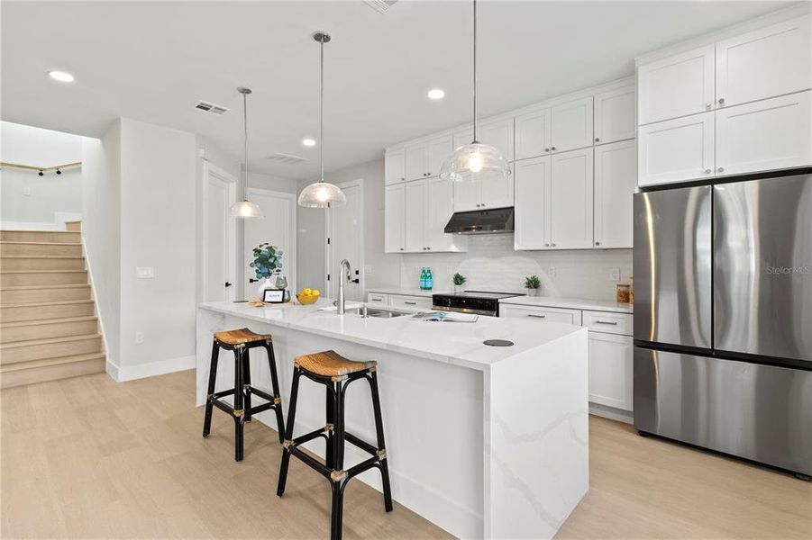 Furnished interior view inside a new home in , Orlando (Image 9). Furnished interior view inside a new home in , Orlando (Image 9).