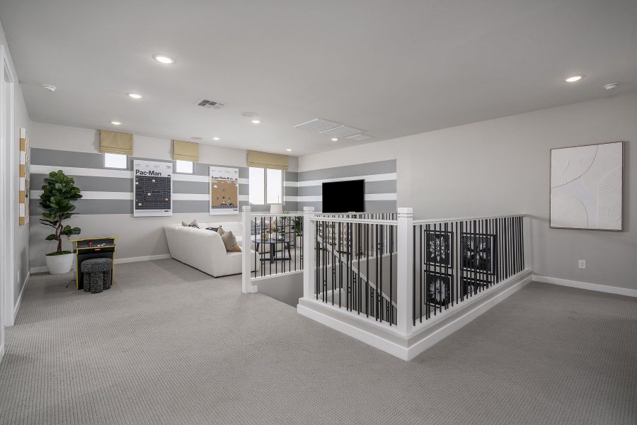 Representative furnished interior of a home built from the Wrightson by Risewell Homes in Wildera, San Tan Valley (Image 7).