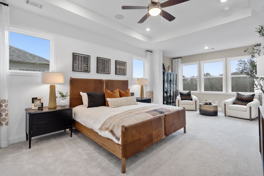 Representative furnished interior of a home built from the Sumner by Taylor Morrison in Auburn Glen, Dacula (Image 25).