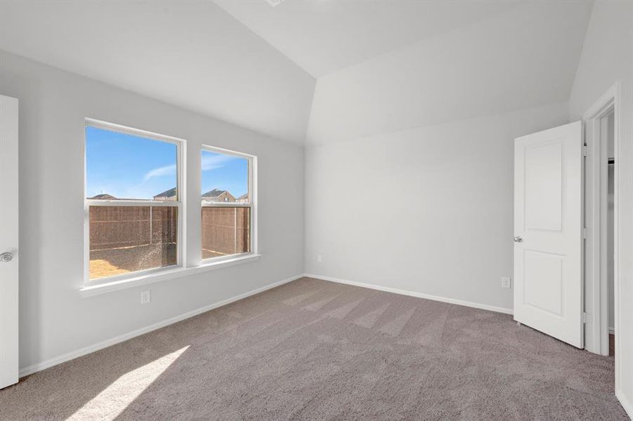 Spacious, unfurnished interior of a new home in Meadow Park, Denton (Image 33). Spacious, unfurnished interior of a new home in Meadow Park, Denton (Image 33).