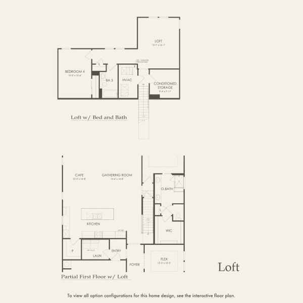 2D floor plan layout for the Palmary by Del Webb in Del Webb Southern Harmony, Murfreesboro, TN (Image 24).