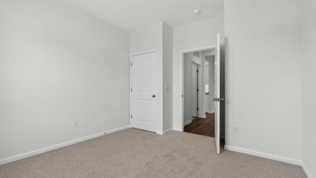Spacious, unfurnished interior of a new home in The Landing at Winston Pointe, Clayton (Image 23). Spacious, unfurnished interior of a new home in The Landing at Winston Pointe, Clayton (Image 23).