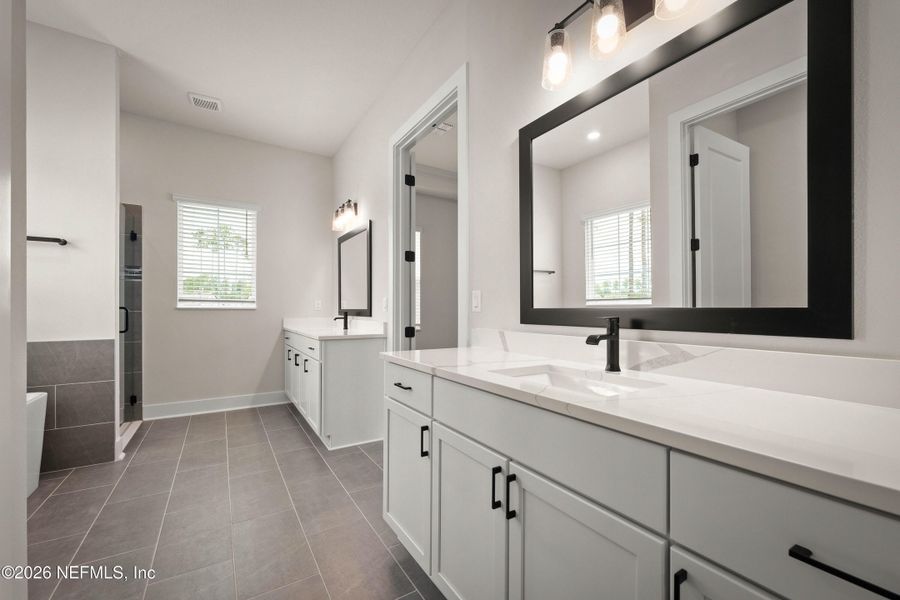 Furnished interior view inside a new home in , Hilliard (Image 5).