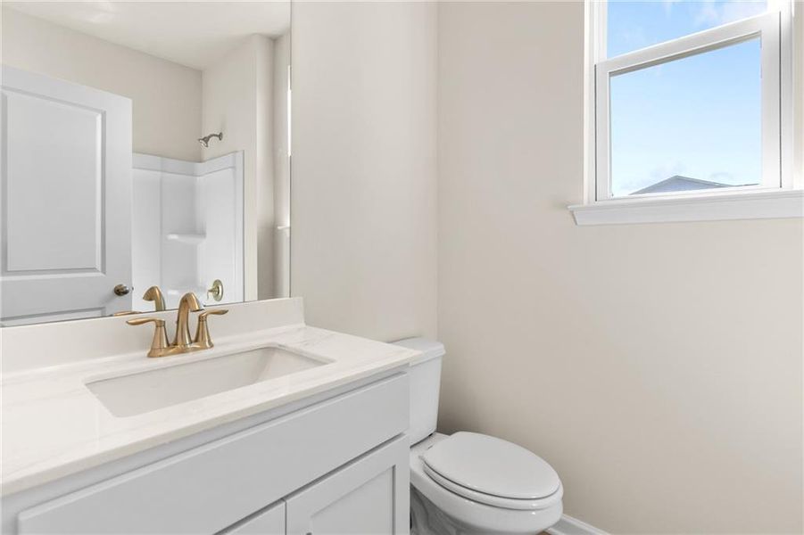 Furnished interior view inside a new home in The Village at Shallowford, Kennesaw (Image 10). Furnished interior view inside a new home in The Village at Shallowford, Kennesaw (Image 10).