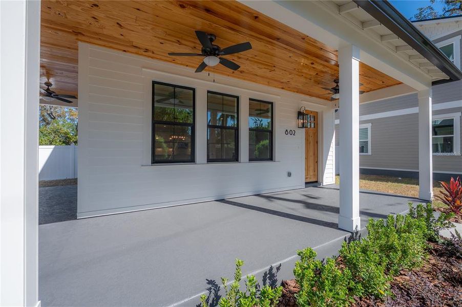 Exterior details and patio area of a home in , Tampa (Image 40). Exterior details and patio area of a home in , Tampa (Image 40).