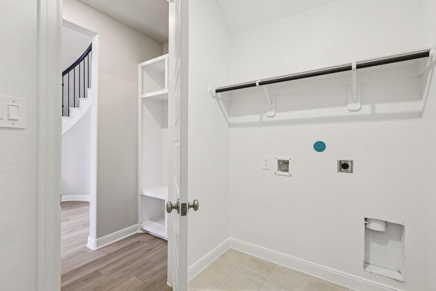 Photo is not of the actual home, but is an inspirational photo of builder’s model home and may depict options, furnishings, and/or decorator features that are not included