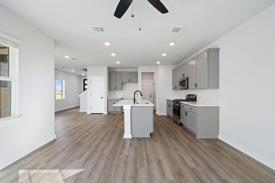 Furnished interior view inside a new home in Park Central, Georgetown (Image 9).