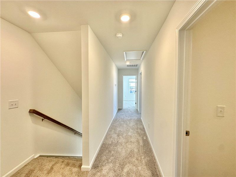 Spacious, unfurnished interior of a new home in Champions Village at Cherry Hill, Pendleton (Image 21).