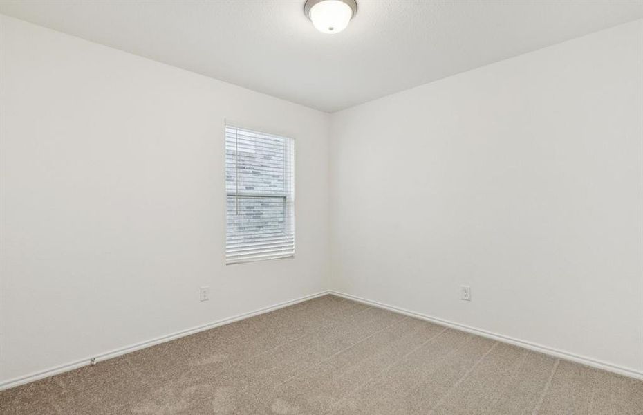 Spacious secondary bedroom