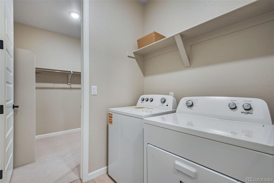 Furnished interior view inside a new home in Reunion Ridge, Commerce City (Image 6).