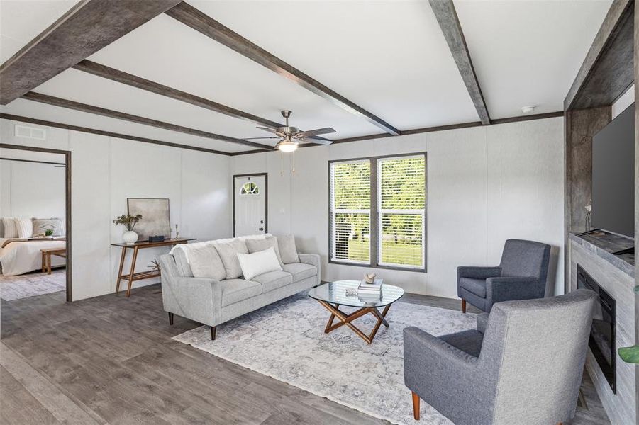 Furnished interior view inside a new home in , Alvarado (Image 6).