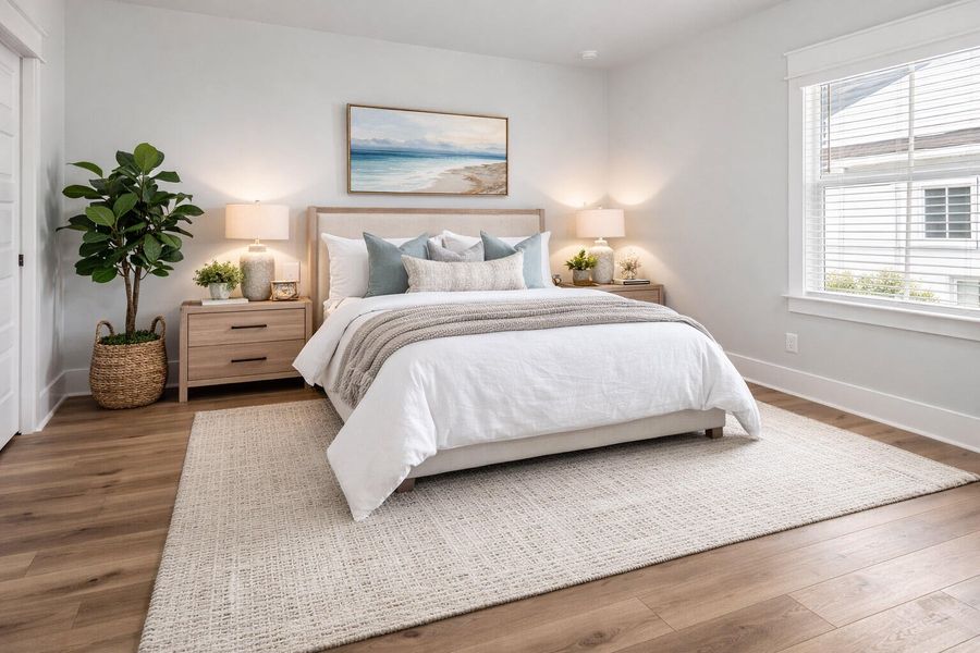 Furnished interior view inside a new home in Wando Village, Charleston (Image 48).