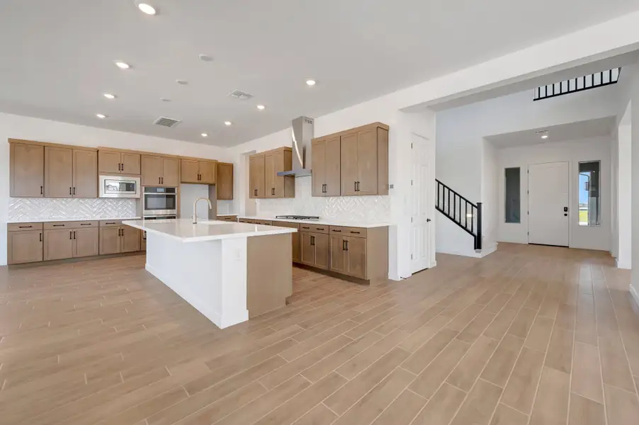 Furnished interior view inside a new home in Soleo, San Tan Valley (Image 10).
