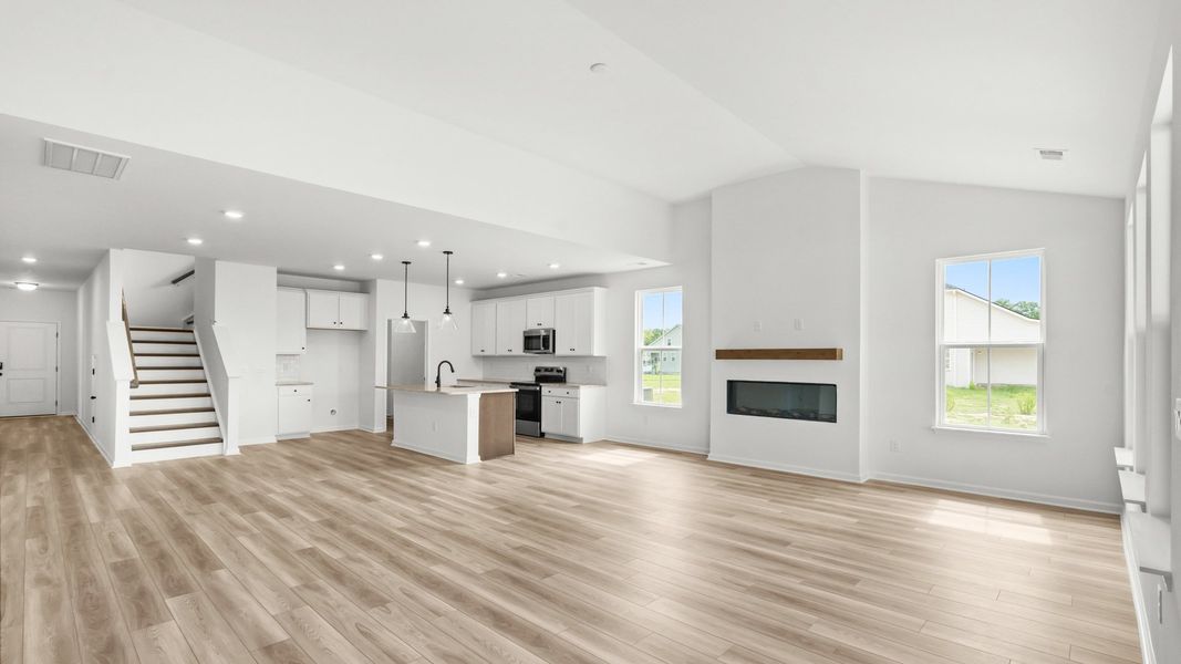 Furnished interior view inside a new home in Chestnut Farms, Longs (Image 11).
