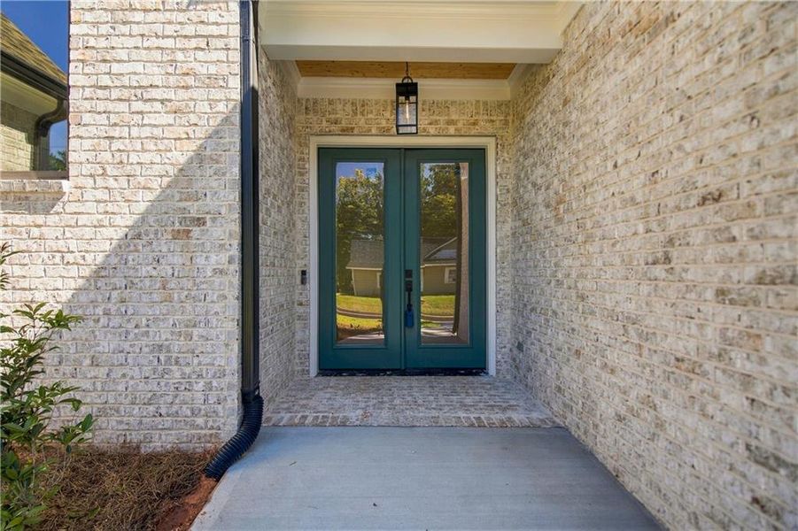 Exterior details and patio area of a home in , Buford (Image 29).