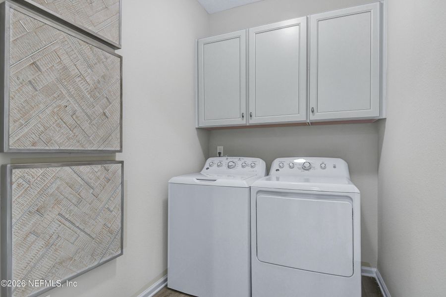 Furnished interior view inside a new home in , Jacksonville (Image 18).