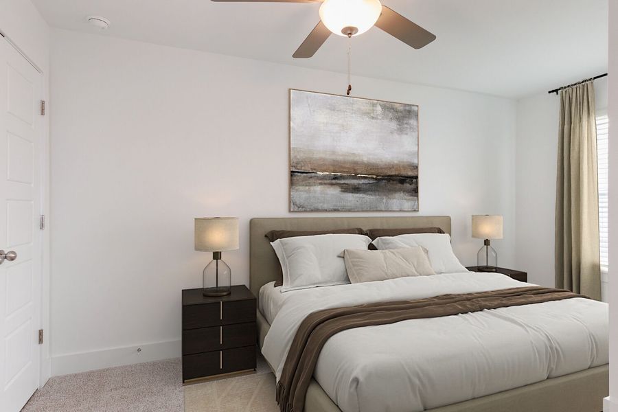 Representative furnished interior of a home built from the Aurora by Mattamy Homes in Vaughan Farms, Angier (Image 11).