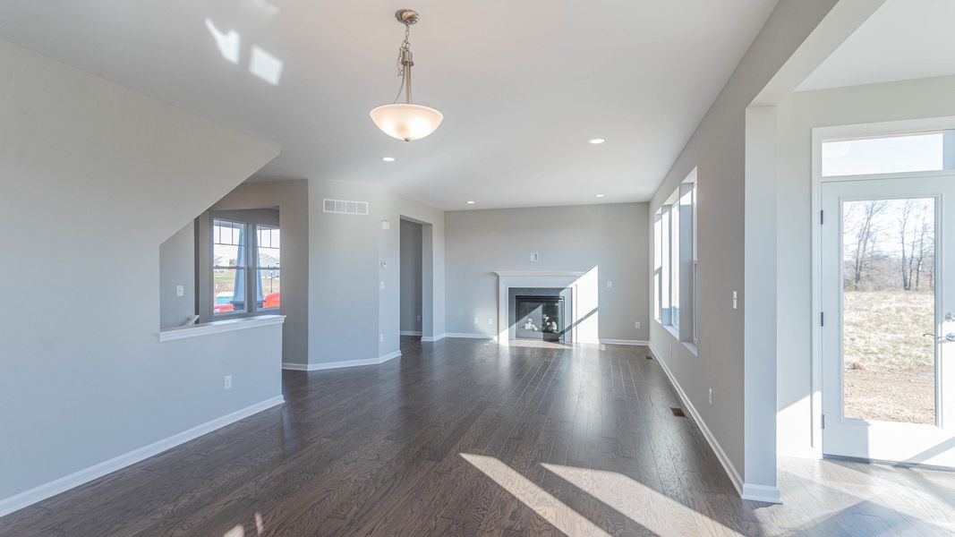 Representative unfurnished interior of a home built from the The Winslow by Norfolk Homes in Valleys, Jackson (Image 95).