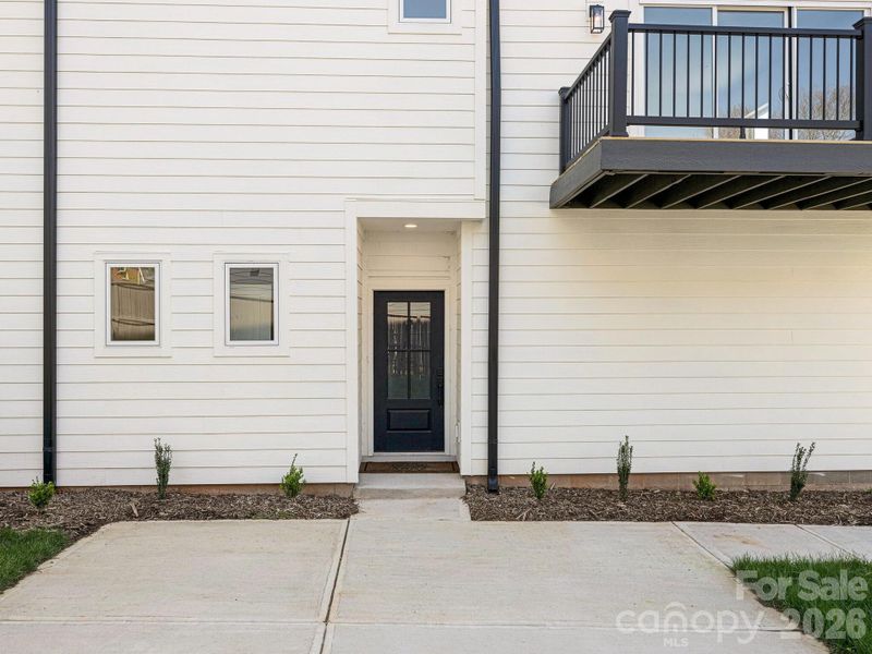 Exterior details and patio area of a home in , Charlotte (Image 19). Exterior details and patio area of a home in , Charlotte (Image 19).