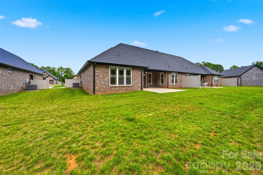 Exterior details and patio area of a home in , Hickory (Image 3).