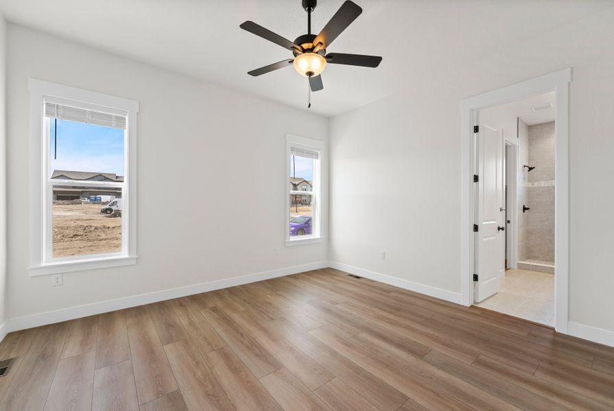 Representative unfurnished interior of a home built from the The Duxbury by Landmark Homes in Vernazza, Windsor (Image 16).