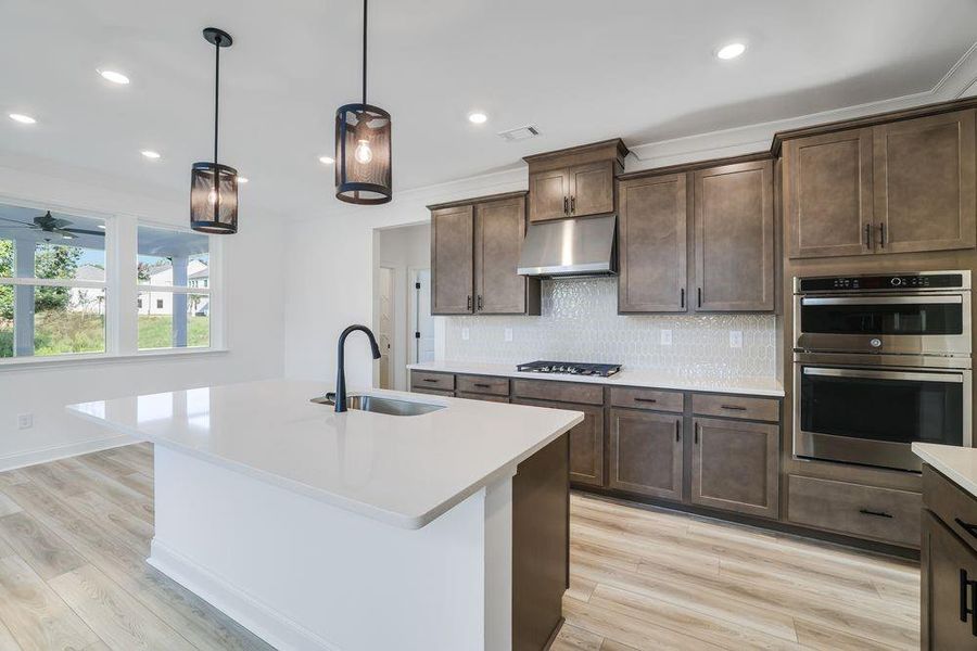 Furnished interior view inside a new home in Kennison Creek, Cumming (Image 8).